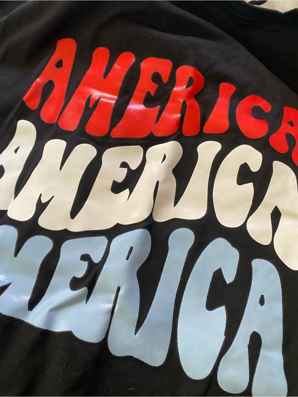 America graphic tee